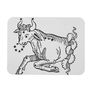 Taurus (the Bull) an illustration from the 'Poetic Magnet