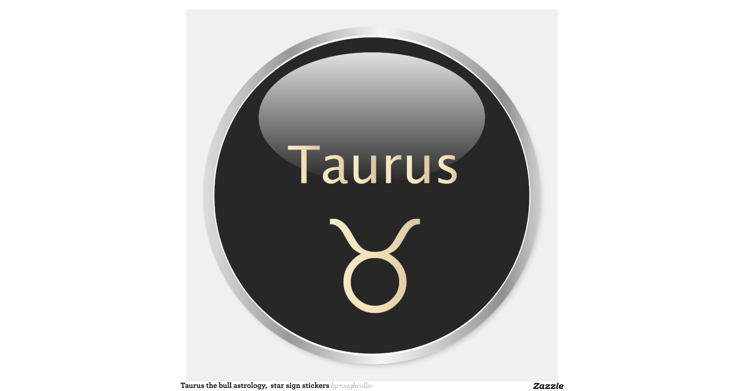 taurus_the_bull_astrology_star_sign_stickers ...