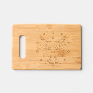 Taurus, The Bull Engraved Cutting Board