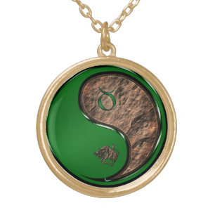Taurus the Bull Gold Plated Necklace