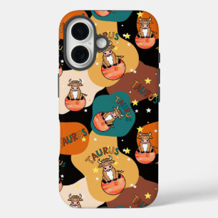 Taurus the bull King of the phone iPhone 16 Case