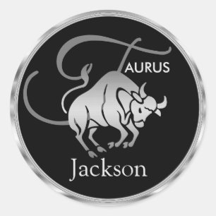 Taurus ♉ the Bull - Zodiac Horoscope Classic Round Sticker