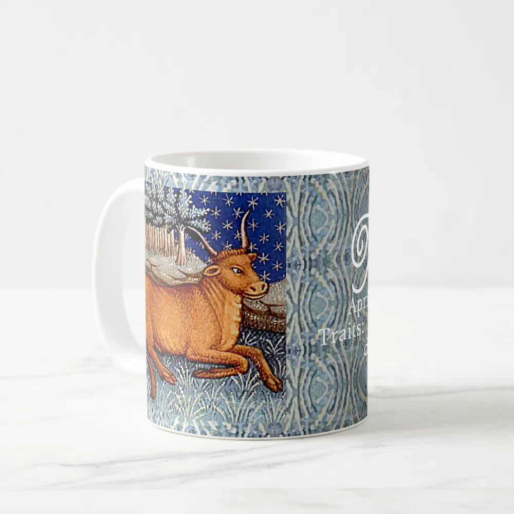 Taurus the Bull Zodiac Sign Birthday Party Coffee Mug