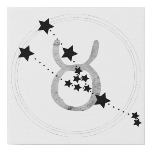 Taurus the bull zodiac sign constellation 