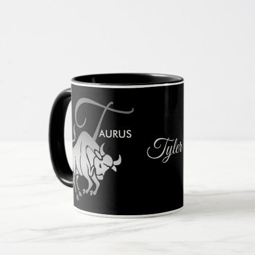 Taurus  the Bull _ Zodiac Sign Mug