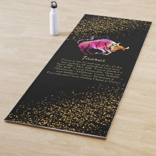 Taurus the Bull - Zodiac Sign Yoga Mat