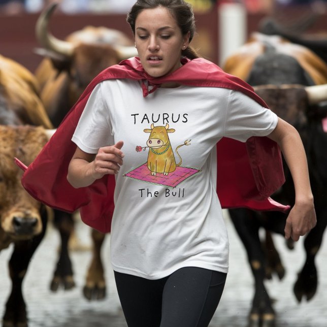 Taurus the Bull zodiac star constellation T-Shirt (Creator Uploaded)