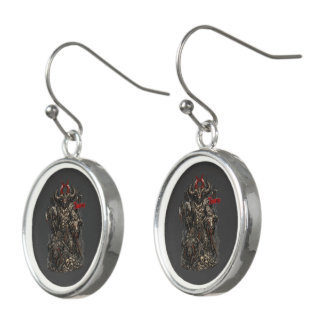 Taurus — The Infernal Warlord Earrings