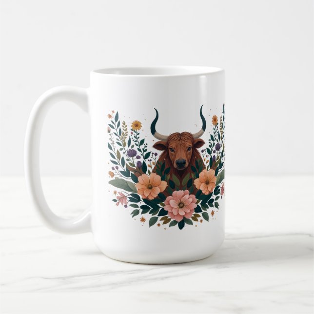 Taurus Tranquility Coffee mug (Left)
