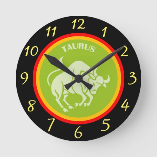 Taurus Wall Clock