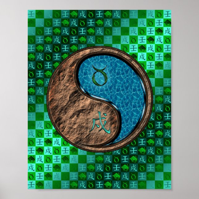 Taurus & Water Dog Poster (Front)