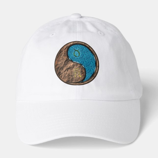 Taurus & Water Dragon Hat (Front)