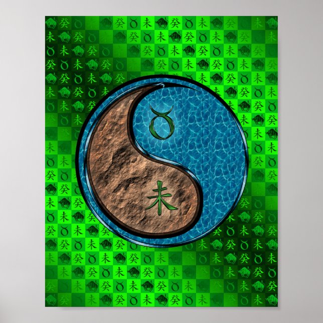 Taurus & Water Goat Poster (Front)