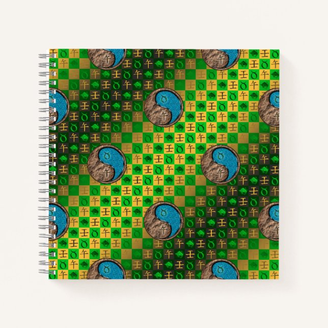 Taurus & Water Horse Notebook (Front)