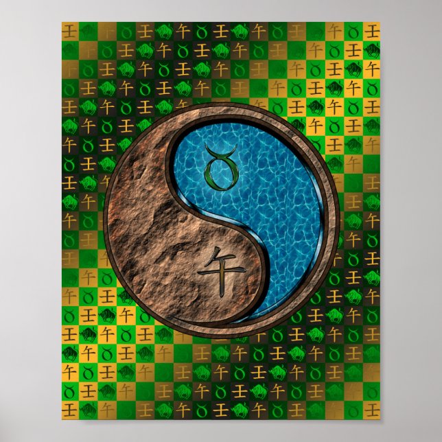 Taurus & Water Horse Poster (Front)