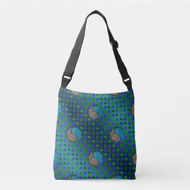 Taurus & Water Ox Crossbody Bag (Front)