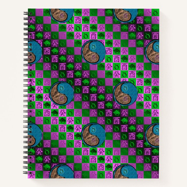 Taurus & Water Rooster Notebook (Front)