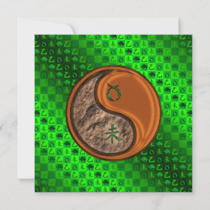 Taurus & Wood Goat Card