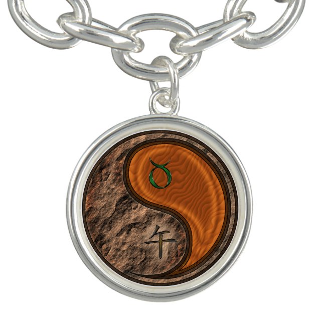 Taurus & Wood Horse Bracelet (Design)