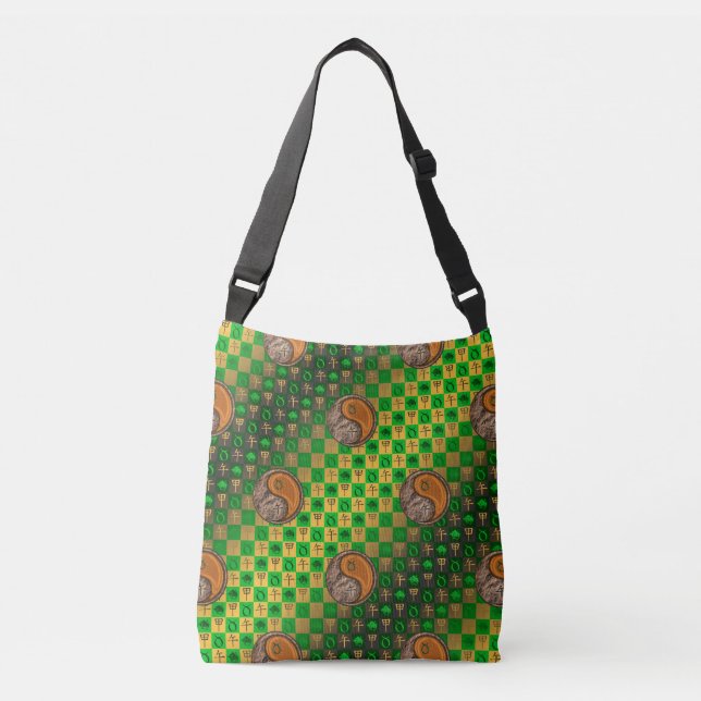 Taurus & Wood Horse Crossbody Bag (Front)
