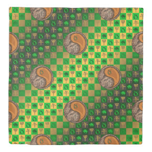 Taurus & Wood Horse Duvet Cover