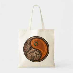 Taurus & Wood Horse Tote Bag