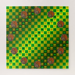 Taurus & Wood Monkey Jigsaw Puzzle