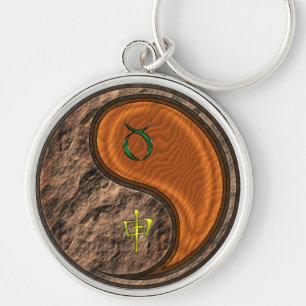 Taurus & Wood Monkey Keychain