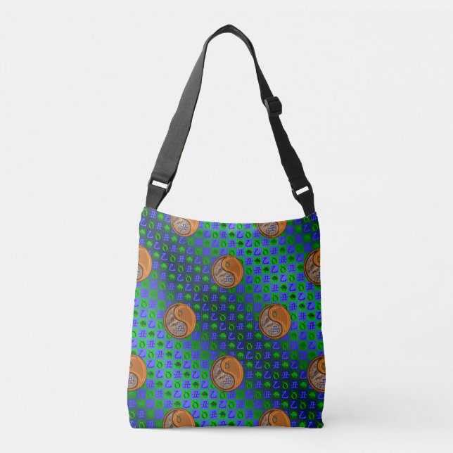 Taurus & Wood Ox Crossbody Bag (Front)