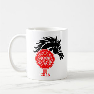 Taurus x Year of the Horse 2026 Coffee Mug