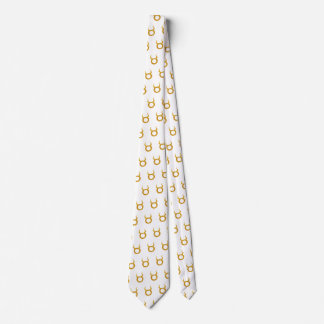 Taurus Zodiac Astro Gold Zodiac Astrology Sign Neck Tie