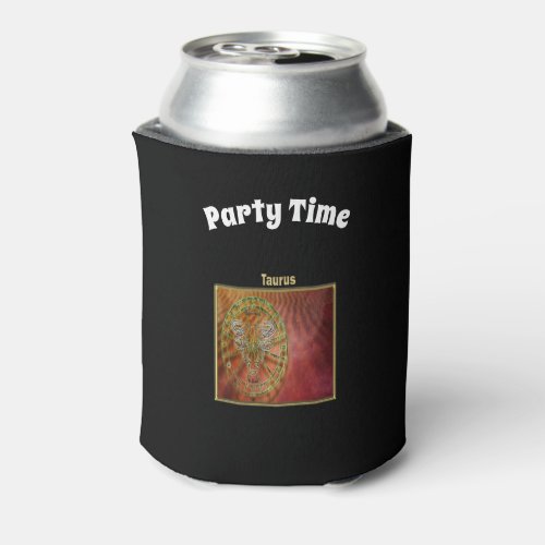 Taurus Zodiac Astrology design Horoscope Can Cooler