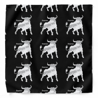 Taurus Zodiac Bandana