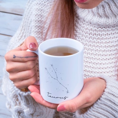 Taurus Zodiac Constellation  Coffee Mug