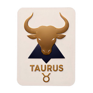 Taurus Zodiac Decor Astrology Gift Magnet