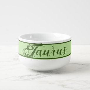 Taurus Zodiac Ice Cream/Soup Mug