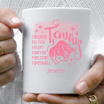 Taurus Zodiac Personalized Traits Horoscope   Coffee Mug at Zazzle