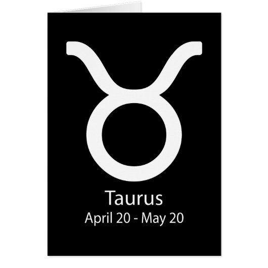 Taurus Zodiac sign Astrology (Front)