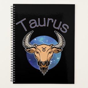 Taurus Zodiac Sign Calendar Planner