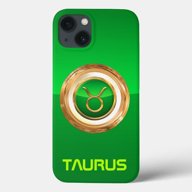 Taurus Zodiac Sign Case-Mate iPhone Case (Back)