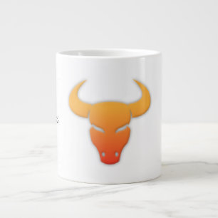 Taurus Zodiac Sign Giant Coffee Mug