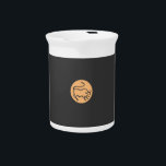 Taurus Zodiac Sign Horoscope Modern Plain Elegant Beverage Pitcher<br><div class="desc">If you want to express yourself in the best way and reflect your work ethic and skills on a product,  this template is for you. Show your personality with a simple,  readable,  minimalist,  modern design.</div>