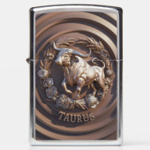 Taurus Zodiac Sign Metal Emblem #2