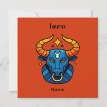 Taurus Zodiac Sign - Minimalist Gold Celestial Bul