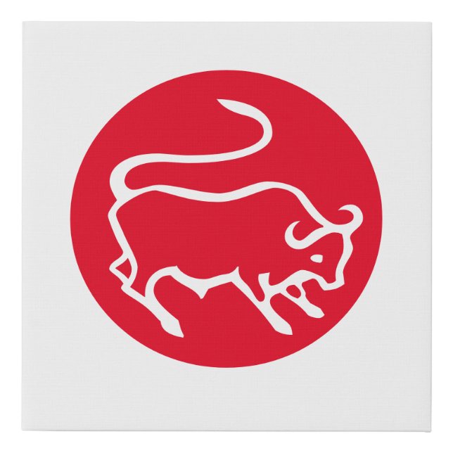 Taurus Zodiac Sign Modern Minimalist Plain Elegant (Front)