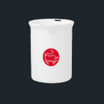 Taurus Zodiac Sign Modern Minimalist Plain Elegant Beverage Pitcher<br><div class="desc">If you want to express yourself in the best way and reflect your work ethic and skills on a product,  this template is for you. Show your personality with a simple,  readable,  minimalist,  modern design.</div>