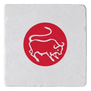 Taurus Zodiac Sign Modern Minimalist Plain Elegant Trivet