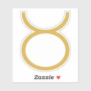 Taurus Zodiac Sign  Sticker