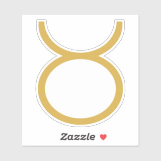 Taurus Zodiac Sign  Sticker
