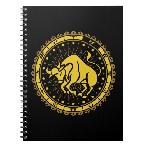 Taurus _ Zodiac Sign _ Symbol _ Horoscope Notebook